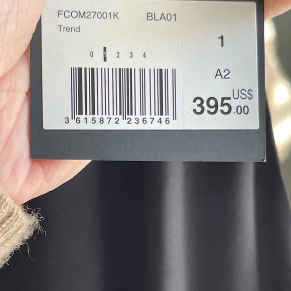 NWT The Kooples BLACK CREPE JUMPSUIT with Silver Chain Neck Detail - Picture 8 of 16